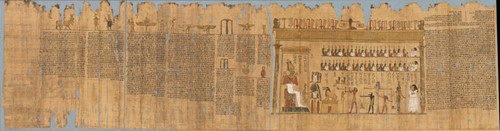 《タレメチュエンバステトの「死者の書」》(前332~前246年頃) (C) Staatliche Museen zu Berlin, Ägyptisches Museum und Papyrussammlung / A. Paasch