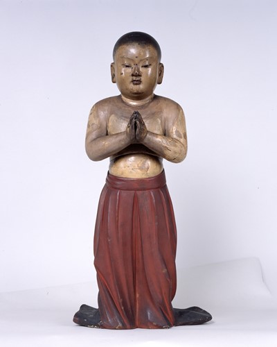 ““《聖徳太子二歳像(南無仏太子像)》(鎌倉時代