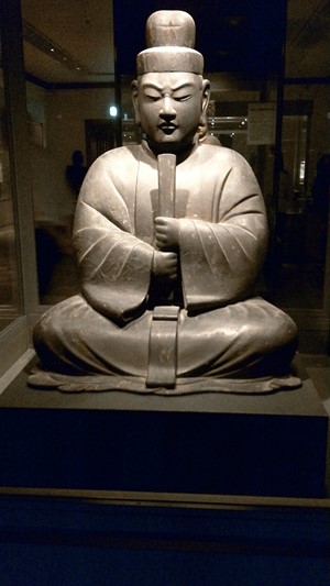 ““重要文化財《聖徳太子摂政坐像》(院恵・院道作、鎌倉時代