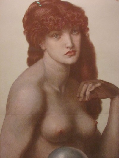 “ダンテ・ガブリエル・ロセッティの《マドンナ・ピエトラ》(1874年、郡山市立美術館)”