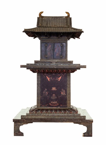 国宝《玉虫厨子》（飛鳥時代･7世紀、法隆寺蔵、奈良会場のみ）