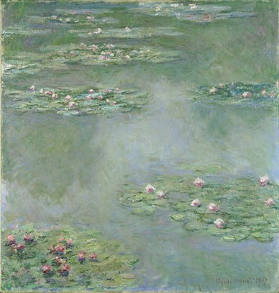 “クロード･モネ《睡蓮》(1907年）”