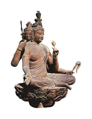 “国宝《梵天坐像》（平安時代
