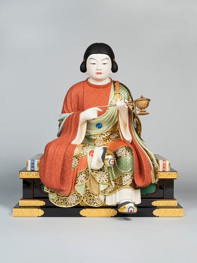 ““《聖徳太子童形半跏像》(令和3年
